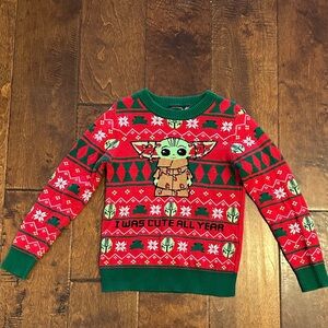 Star Wars Yoda Christmas Sweater